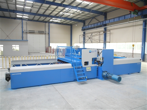 Steel bar wire mesh production line
