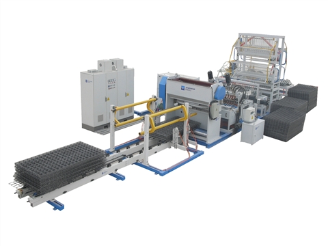 Working principle of reinforced mesh welded wire mesh machine